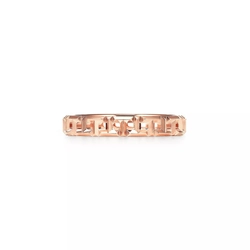 Кольцо из розового золота, Tiffany💠 True Narrow, В наличии