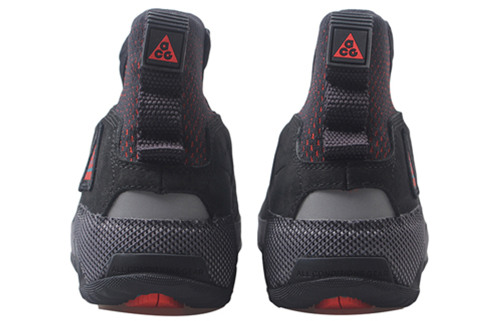 Nike Acg Ruckel Ridge Black Habanero Red