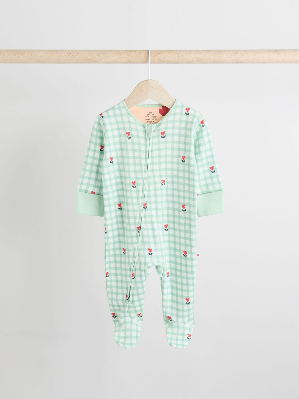 Комбинезон / Cлип для малышей Next AJ2-462, 3 шт., Персиковый, Мятный