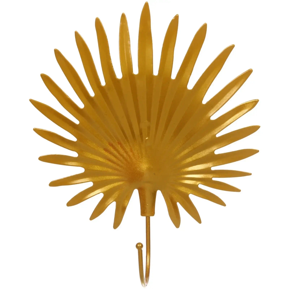 Крючок интерьерный металлический «ЛОФТ ТАМБЛ», фритатта, цвет золото, 15*19см