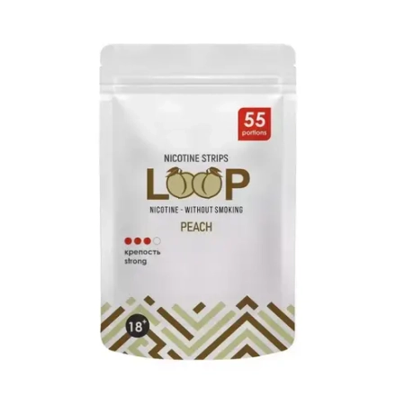 Никотиновые пластинки LOOP PEACH (12 МГ) - ПЕРСИК