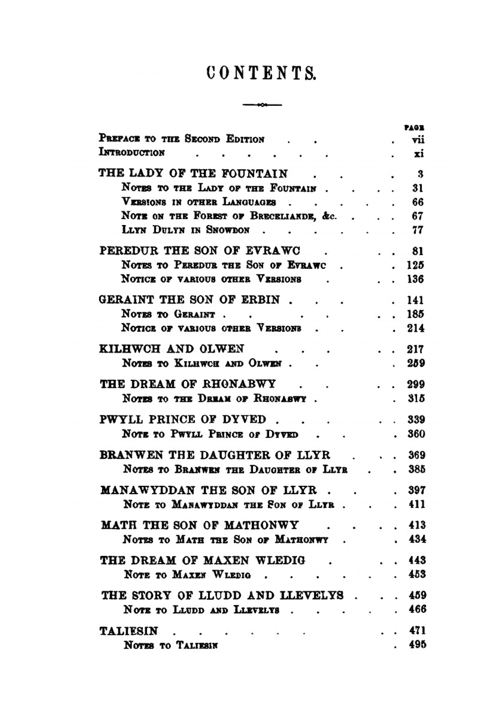 The Mabinogion. from the Welsh of the Llyfr Coch O Hergest | Charlotte Schreiber