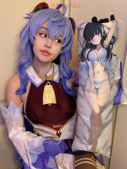 Мини дакимакура Миюки Шиба из Непутёвый ученик в школе магии арт. M0849, 60х20 см