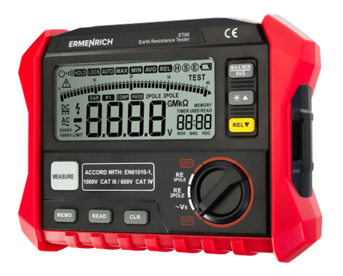 Тестер заземления Ermenrich Ping ET60