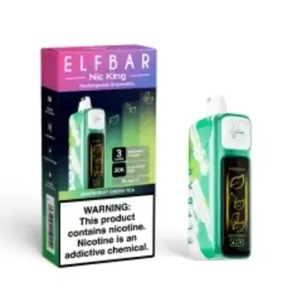 ELF BAR NIC KING 30 - Grapefruit Green Tea (5%nic)