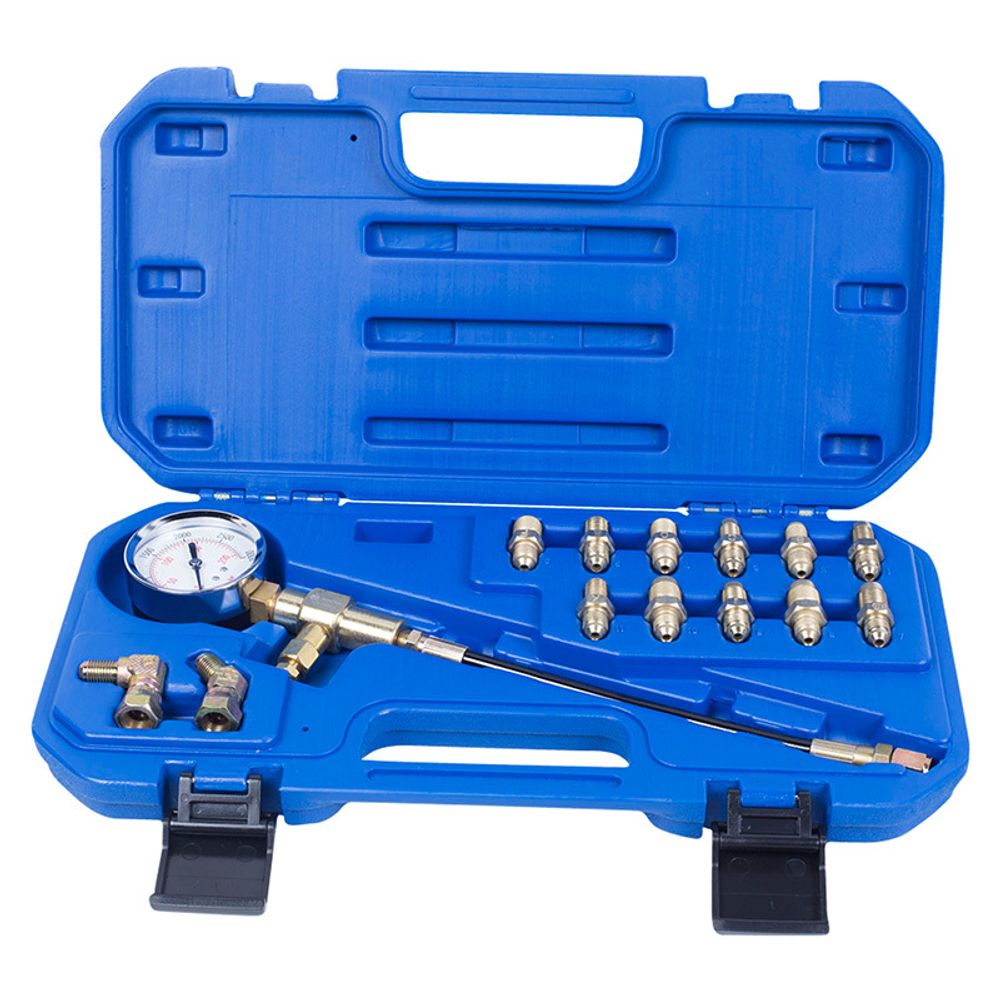 МАСТАК (120-50024C) Манометр для измерения давления в тормозных системах, 14 предметов