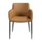 Стул 4177 из коричневой экокожи
