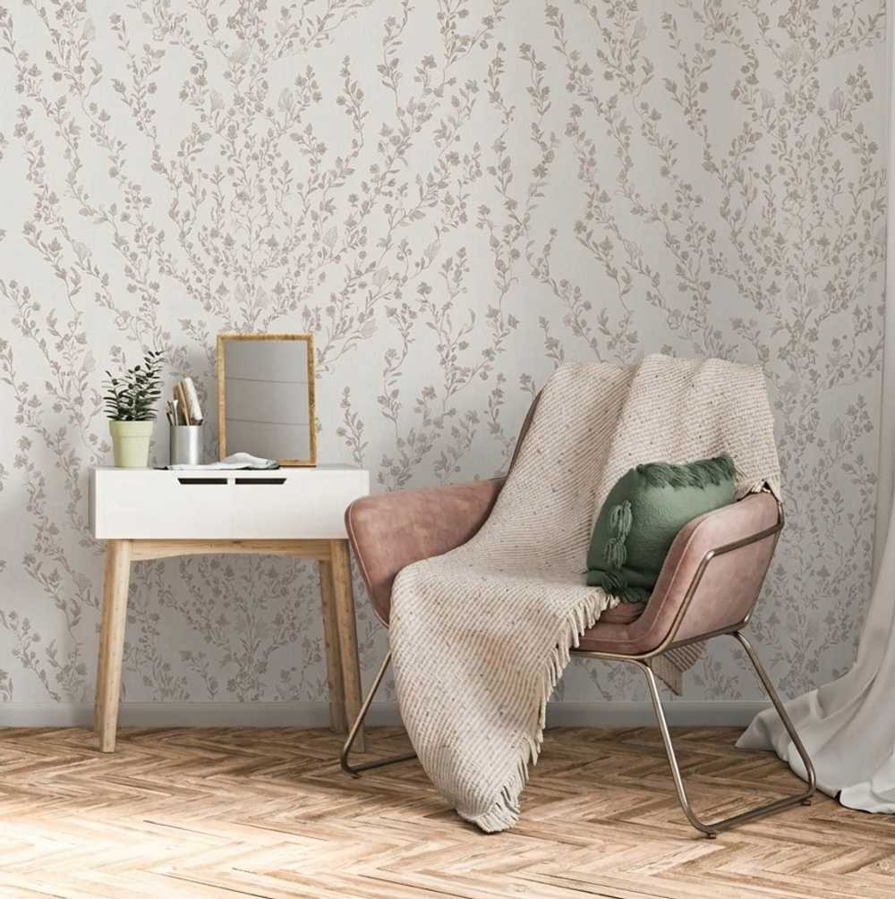 Обои виниловые HC72667-77 PALITRA HOME А-ля рус, флористика размер 1.06 х 10.05 м