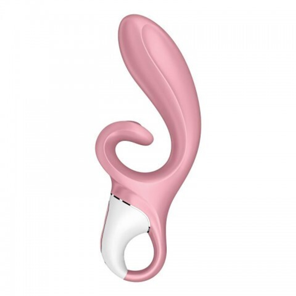 Вибратор-кролик Satisfyer Hug me розовый