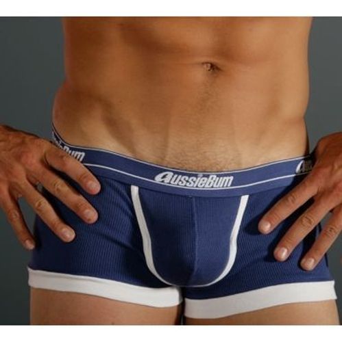 Мужские трусы хипсы синие Aussiebum Patriot Hip Dark Blue