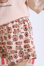 Пижама для девочки Капи-2 Виотекс БЕЖЕВЫЙ