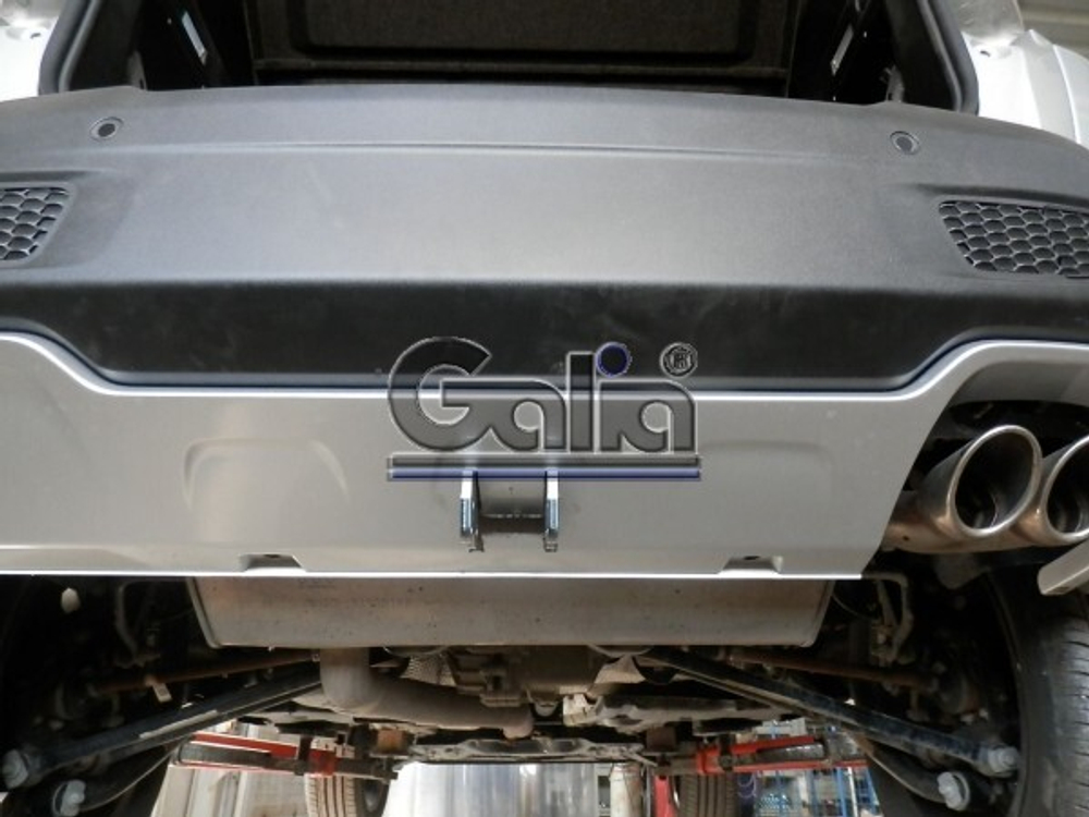 Фаркоп оцинкованный Galia J011A для Jeep Renegade 2014-, FIAT 500X 2014-(паспорт и сертификат в комплекте)(без электрики)