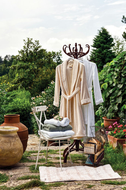 Коврик для ванной 60x95 Hamam Pera дымчатый