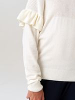 Джемпер для девочки AT244 молочный