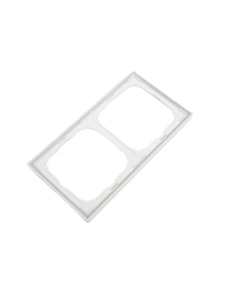 ArtGallery Systeme Electric 2-постовая рамка, универсальная, GAL000102 белый