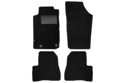Коврики в салон для PEUGEOT 206 1998-2012, седан, хэтчбек, 4 шт. (текстиль) KLEVER02380101210KH