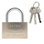 Замок висячий ВС 470мм Экстра хром (701 SOLLER) (00000430)