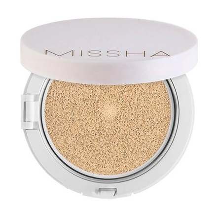 Тональный кушон Missha M Magic Cushion Cover Lasting SPF50+ PA+++ 21 Светлый бежевый