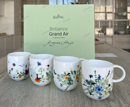 Набор из 4 кружек 0.34 л Rosenthal Brillance Grand Air