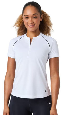 Женская теннисная футболка Björn Borg Ace Zip - белый