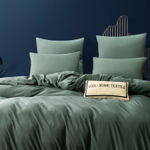 КПБ Однотонный Сатин CS046, Евро, 4 наволочки