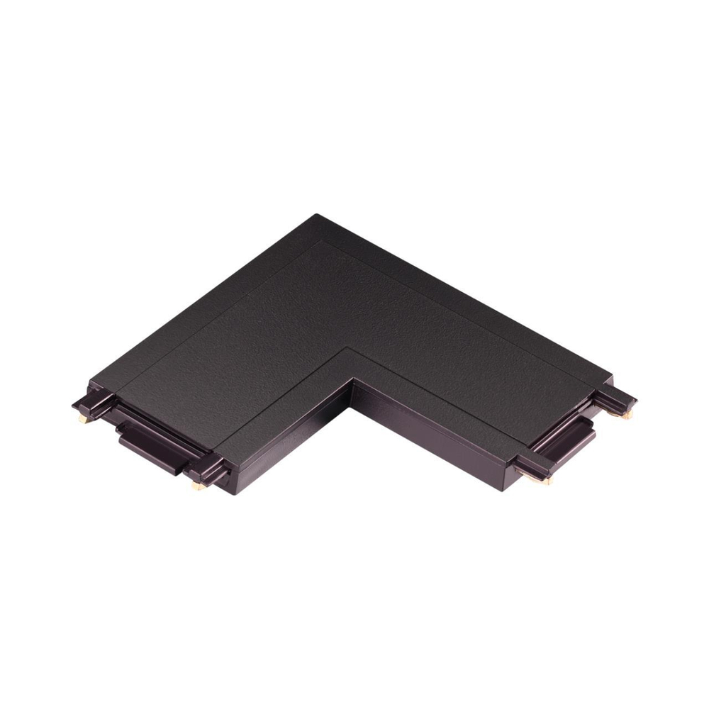 135205 SHINO NT23 000 черный Соединитель с токопроводом "L" для низковольтного шинопровода IP20 48V SMAL