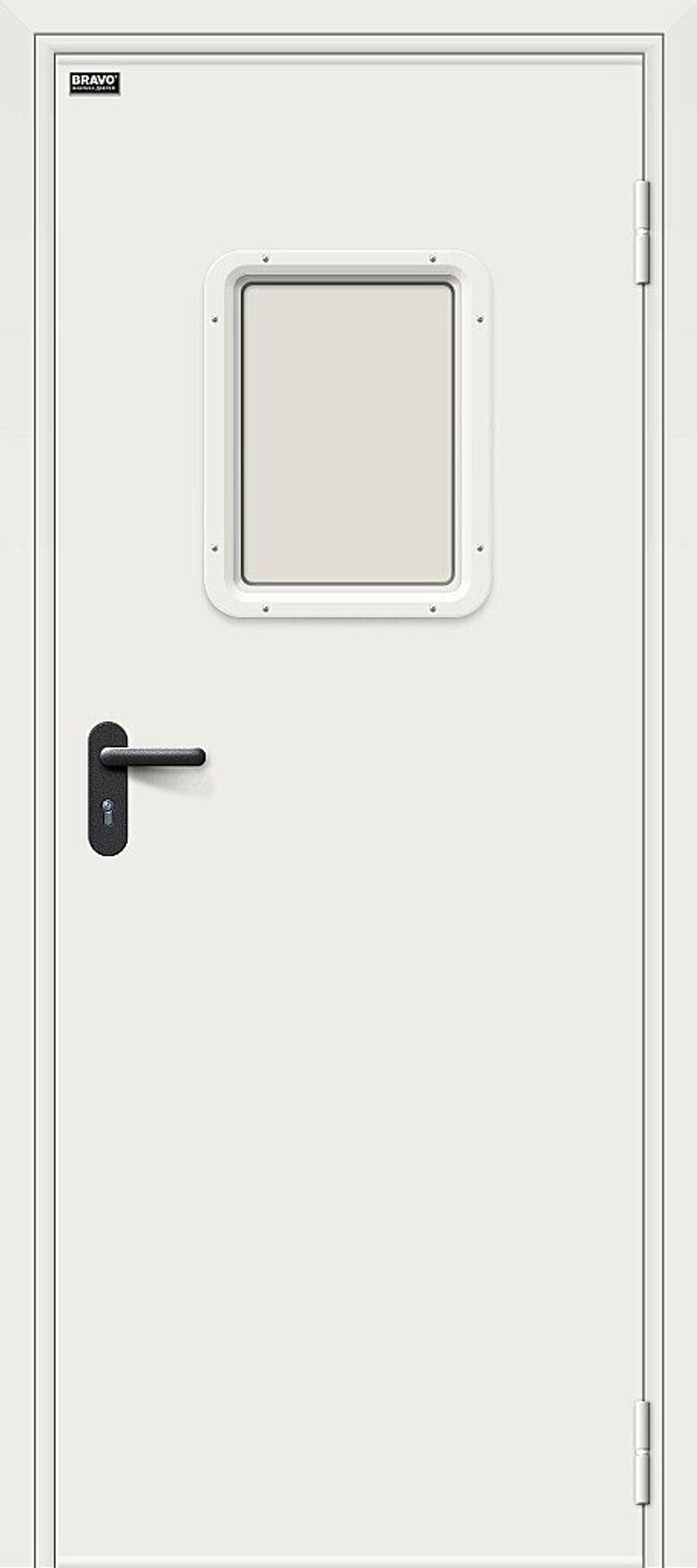 Противопожарная дверь ДПО-1 Bravo / Двери Браво