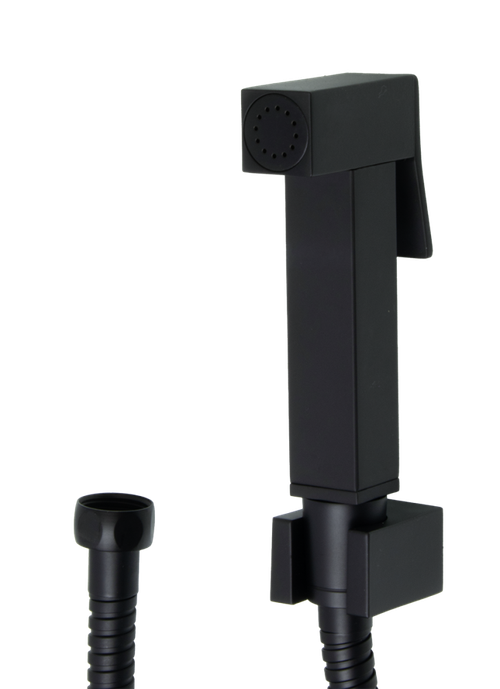 2139-C Set  Комплект для биде (КВАДРАТ) ЧЕРНЫЙ  GАNZER (20/1шт)