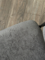 Стул М-City DISAUR Дилл, Rain 17 Серый, Велюр, Черный каркас