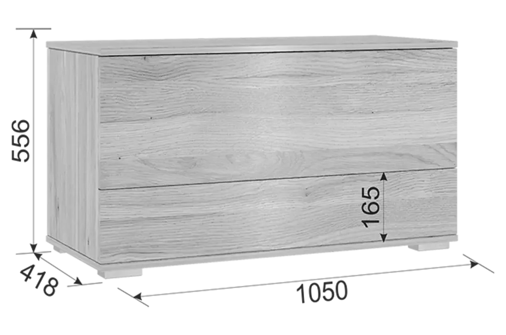 Тумба 24.01 Лайк  (Дуб Мария),