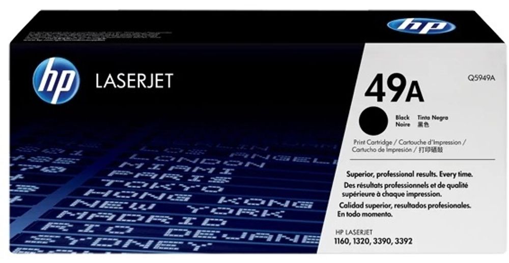 Картриджи HP 49A Q5949A черный