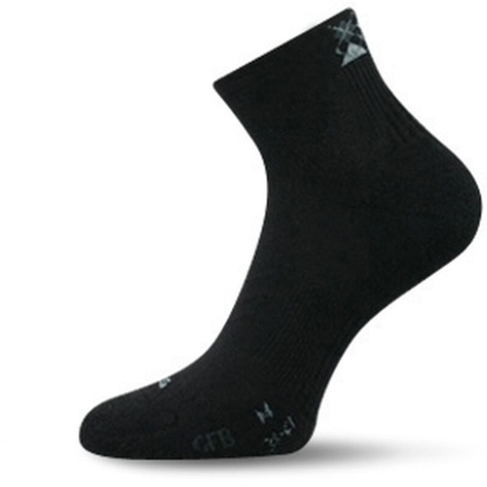 Носки Lasting GFB 900, cotton+polypropylene, черный, размер M, GFB900-M