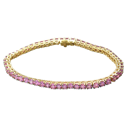 Браслет с сапфирами из желтого золота JA-B-532675-3