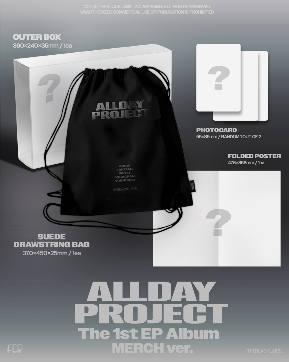 Альбом ALLDAY PROJECT - ALLDAY PROJECT (MERCH ver.)