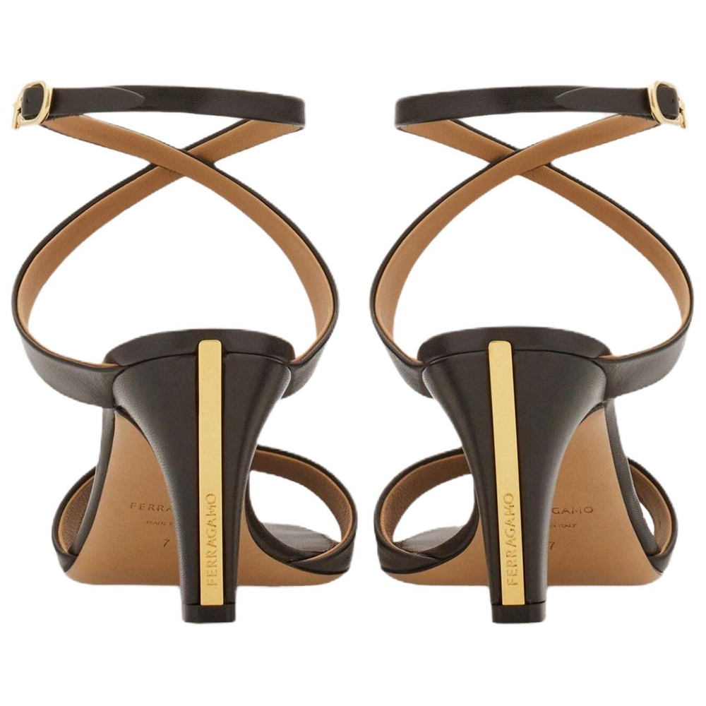 Ferragamo Gancini One Strap Sandals Women"s