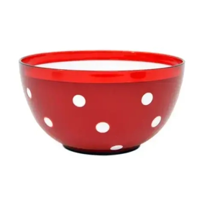 Салатник двухцветный Marusya 1,4 красный п/пр