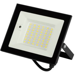 Прожектор светодиодный уличный ЭРА LPR-041-1-65K-030 30Вт 2400лм 6500K КСС Д 120° 2 года IP65 черный нерег СВЧ д/д