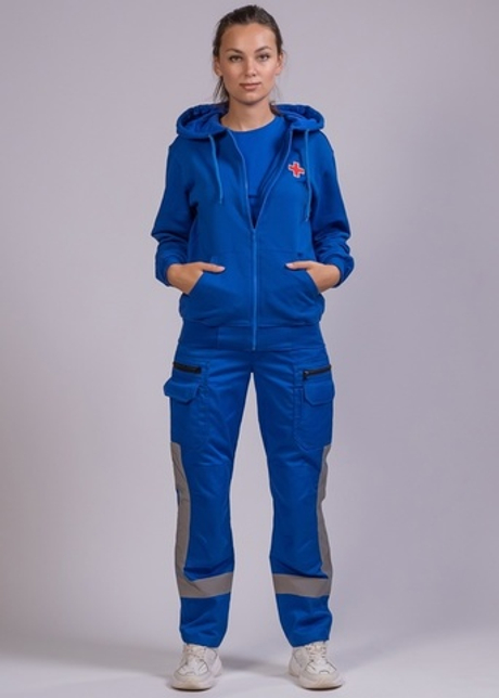 Толстовка на молнии Скорая помощь MedicLine