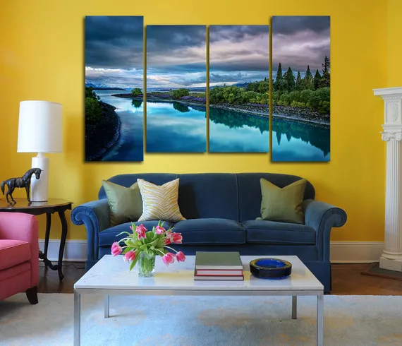 Модульная картина "Река мечты"