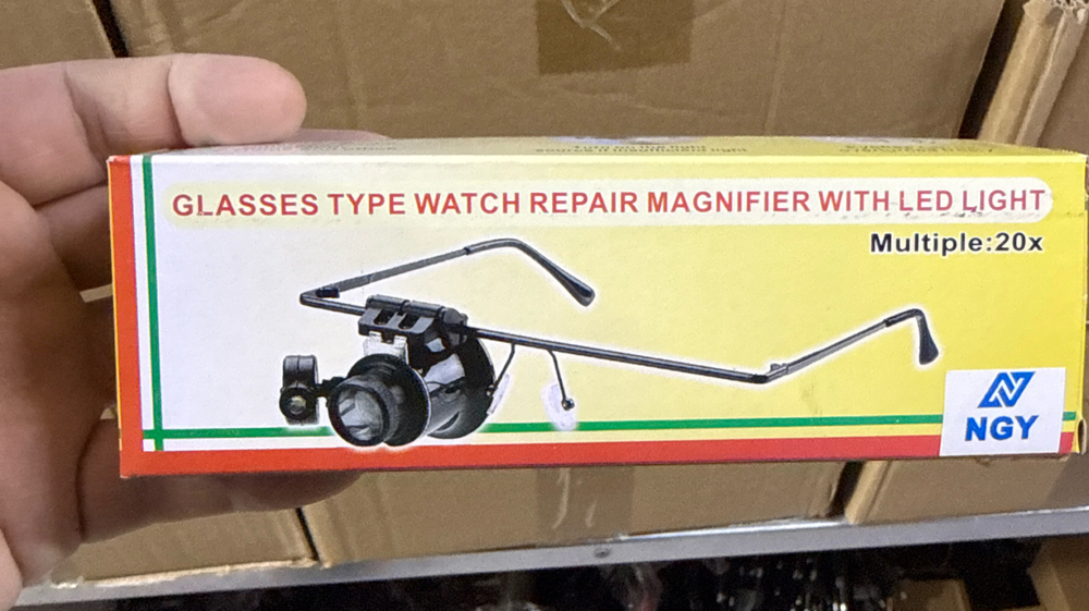 Лупа очки на 1-глаз 9892А