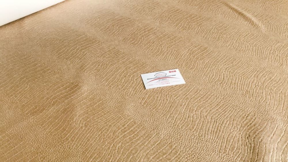 Искусственная кожа 276 т1331 бежевая крокодил