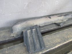 Юбка заднего бампера Toyota Highlander 3 (U50) 13-19 Б/У Оригинал 521510E040