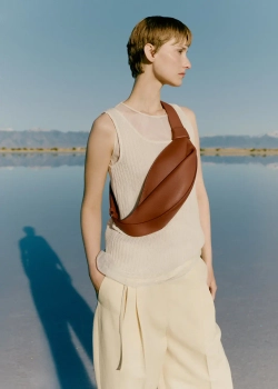 POLENE СУМКА NEYU, КОНЬЯЧНЫЙ