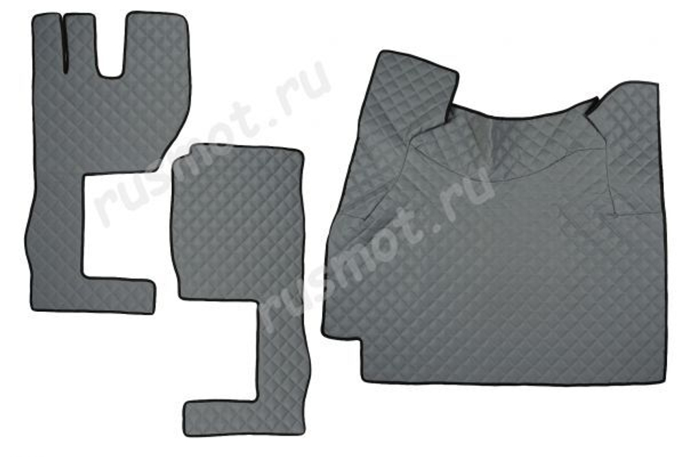 Коврики стеганые из искусственной кожи Volvo 2009-2012 г. автомат (Польша)
