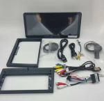 Магнитола для Toyota Land Cruiser 200 2007-2015 - Carmedia T1201FW-OL1053Q с прямоугольным монитором 12.3", Android 12, 6Гб+128Гб, CarPlay, 4G SIM-слот