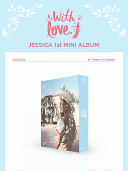 Альбом JESSICA - WITH LOVE, J 1st Mini Album
