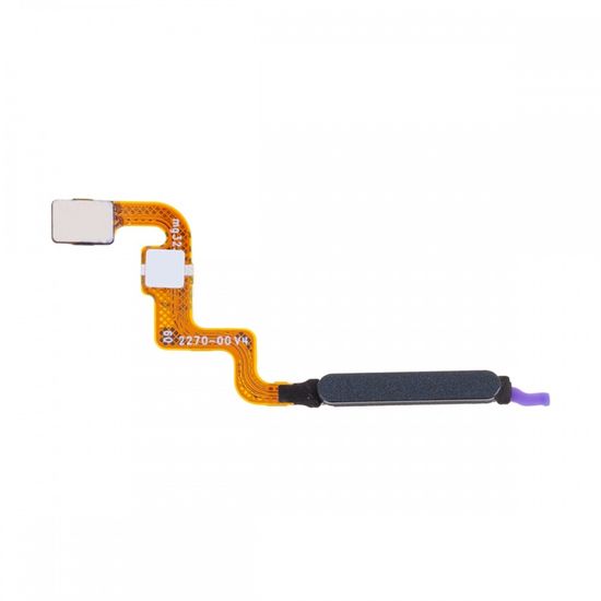 Шлейф для Xiaomi Redmi Note 12 4G (23021RAA2Y) сканер отпечатка пальцев Черный ORIG100