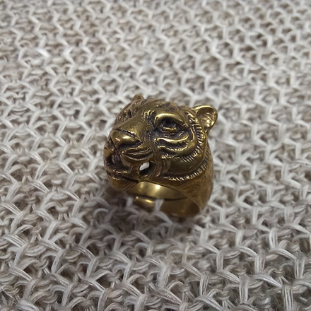 Кольцо. Тигр (новый) малый