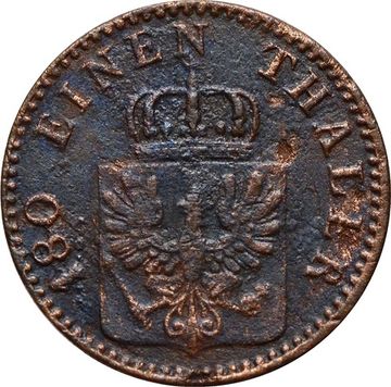 2 пфеннига 1863 Германия (Пруссия) "A"