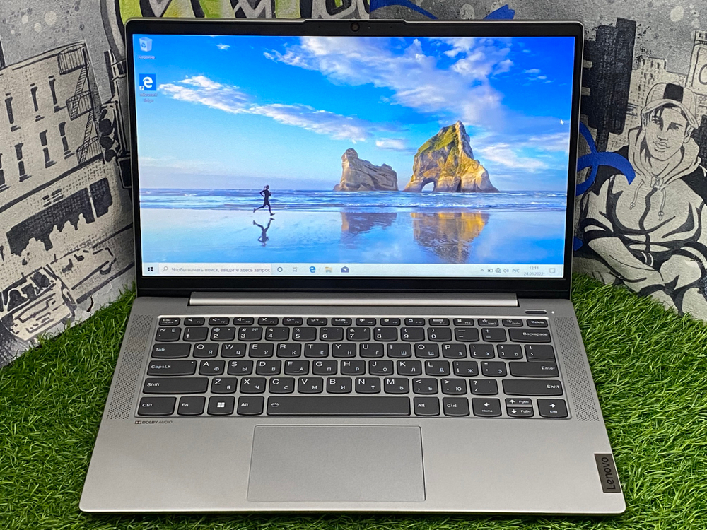 Ноутбук Lenovo 14' FHD Ryzen 3 5300U/8GB/128GB/ Air 14ITL 2021[82FF0011CD]/Windows 10